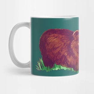 Wombat Love - Cute Cartoon Wombat Mug